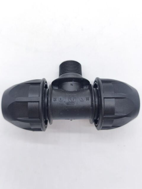 KPE K menetes T-idom 25x3/4"x25
