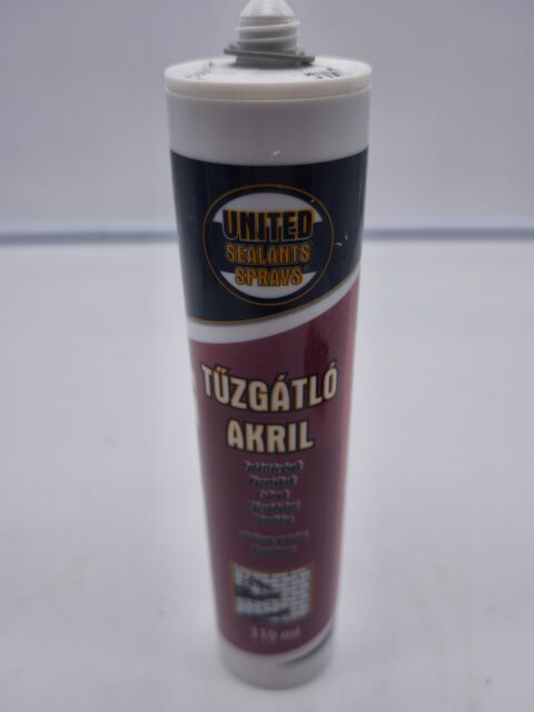 United Sealants Tűzgátló Acryl 310 ml szürke, szürke